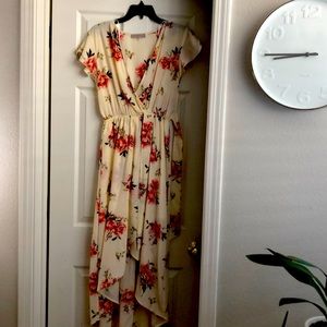 Spring floral dress